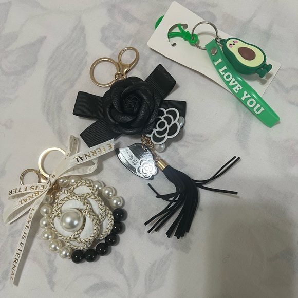 THREE PIECE CHARMS/KEYCHAINS - Picture 3 of 8